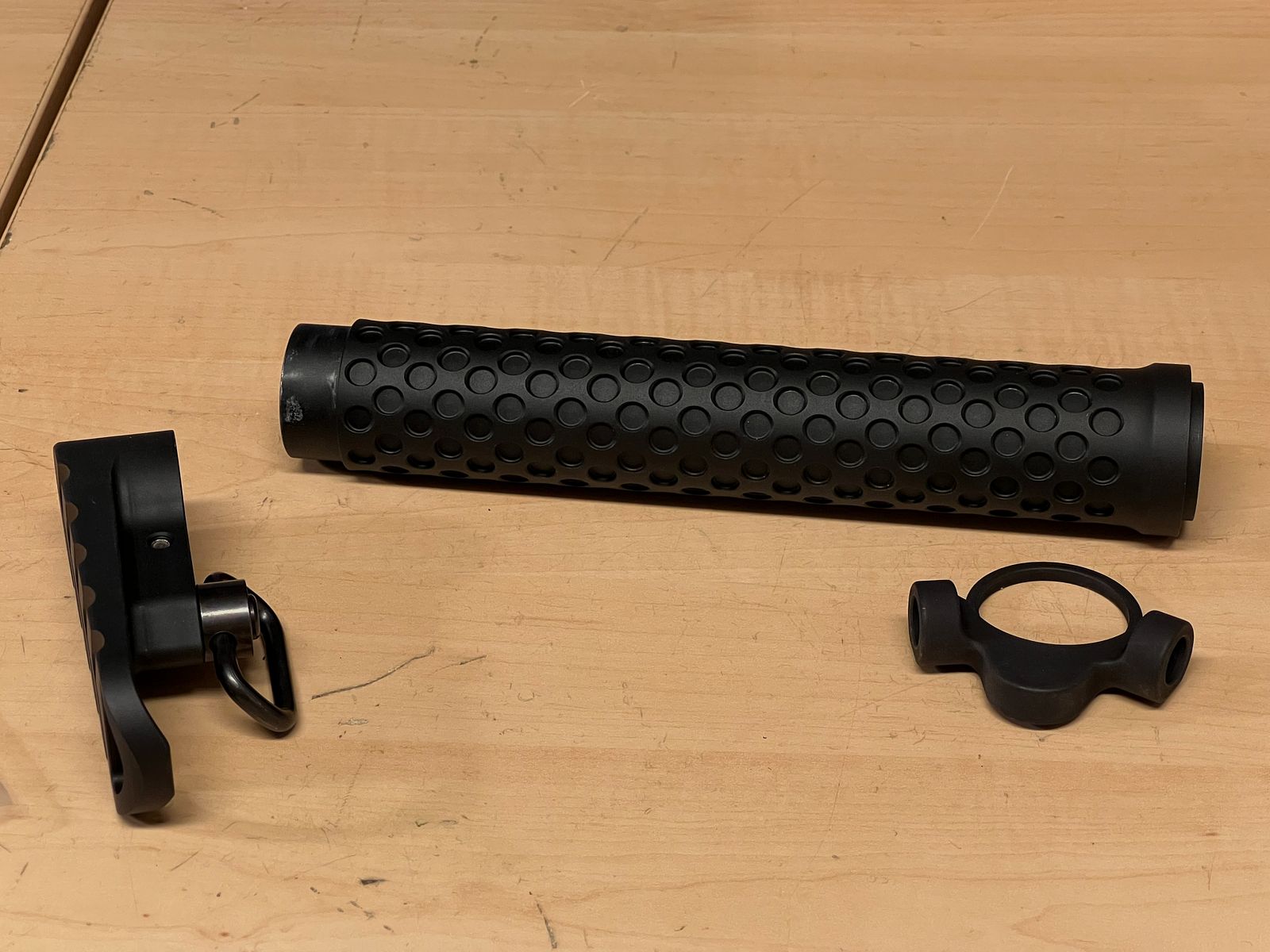 Schulterstütze für Airsoft AR15 Modelle aus Aluminium minimalisierte Version