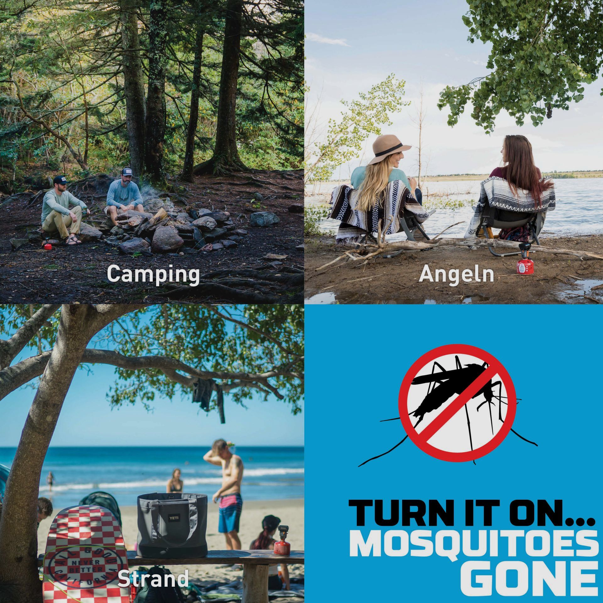 THERMACELL 920210 MR-BP Mückenabwehr Camping Backpacker