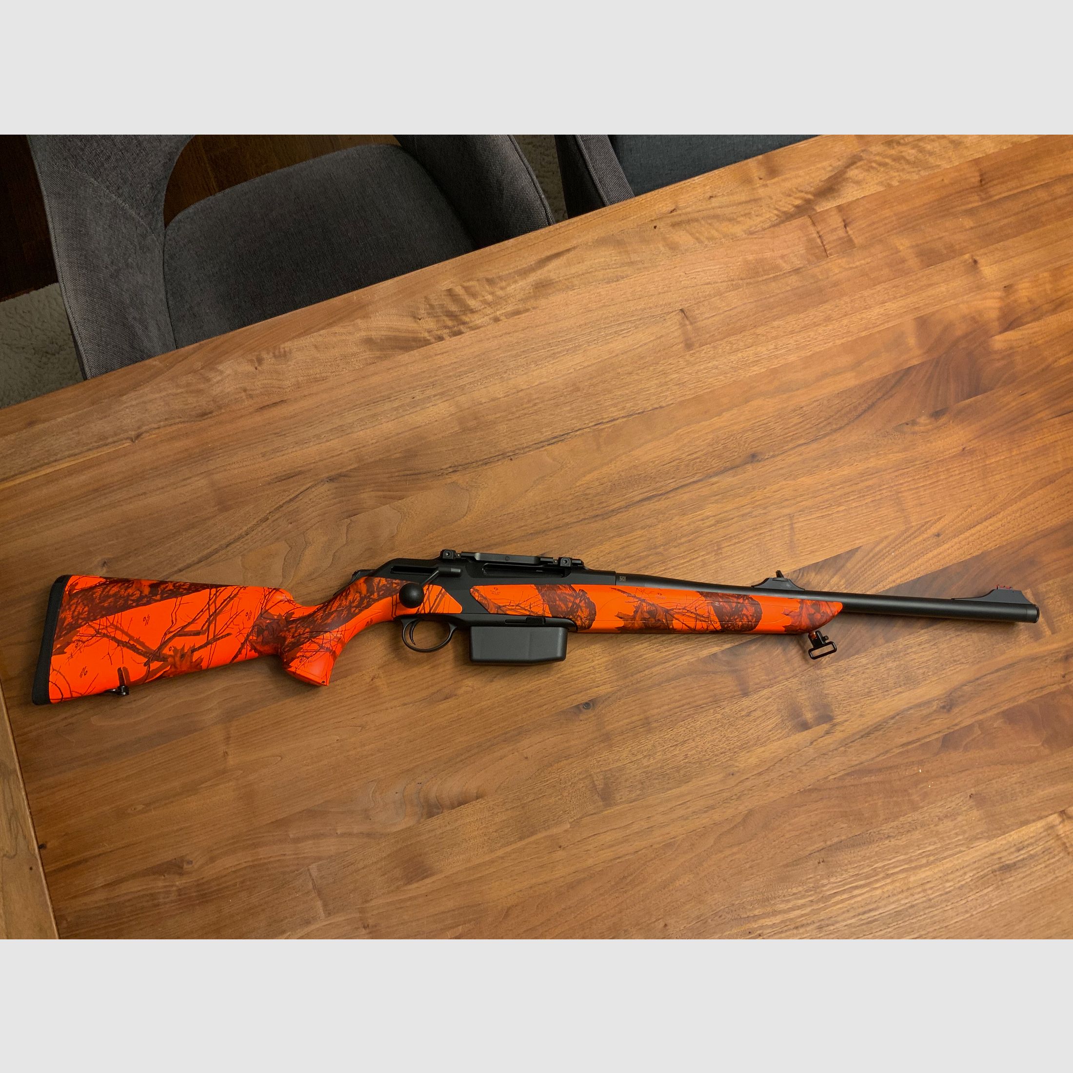 Merkel RX.Helix Tracker cal .308 Win. con montaje Dentler