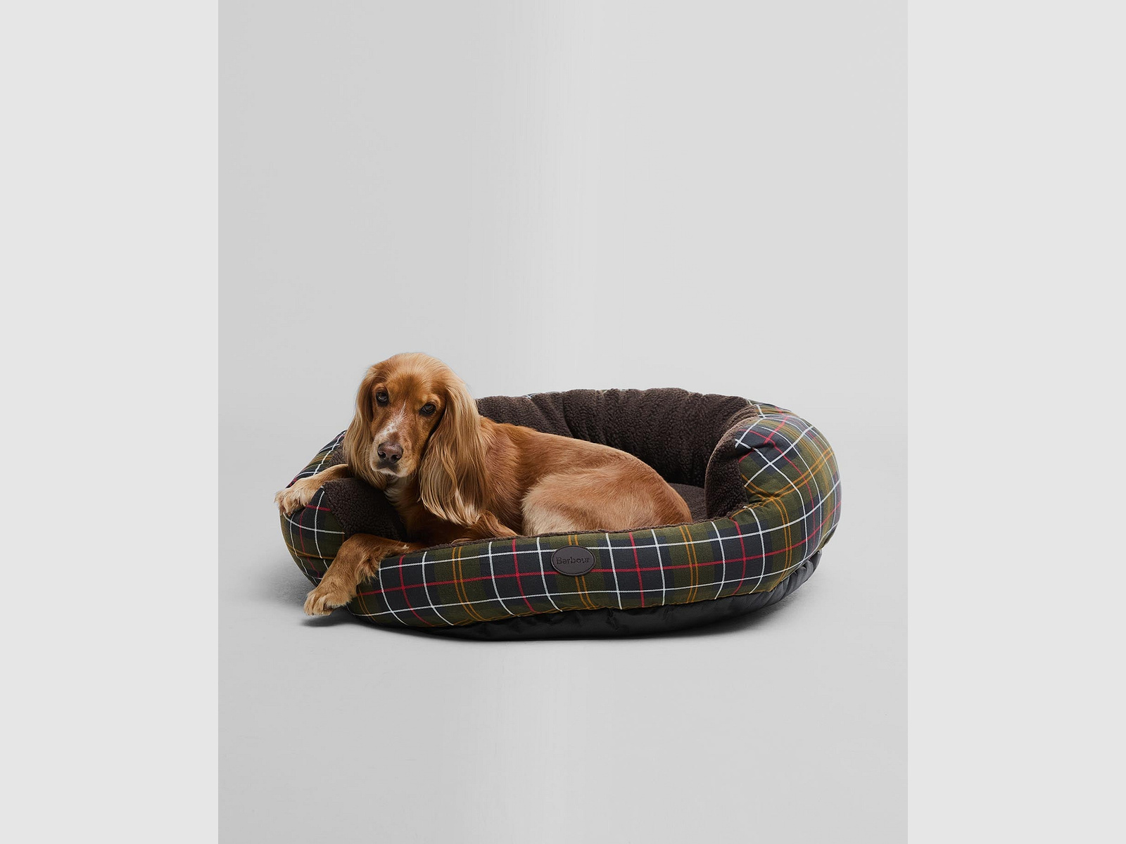 Barbour Legowisko dla psa Snuggle - okrągłe