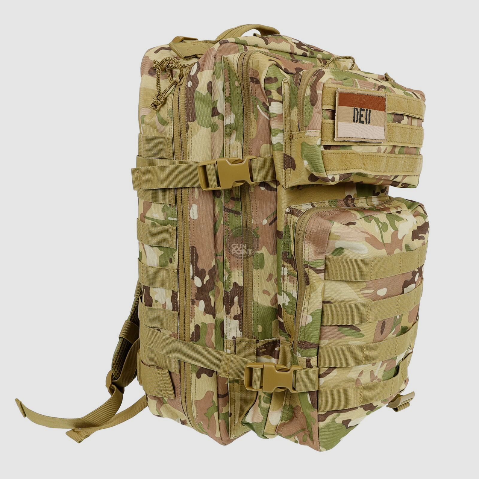 OpTacs Tactical Backpack Rucksack 45L Molle Multicam