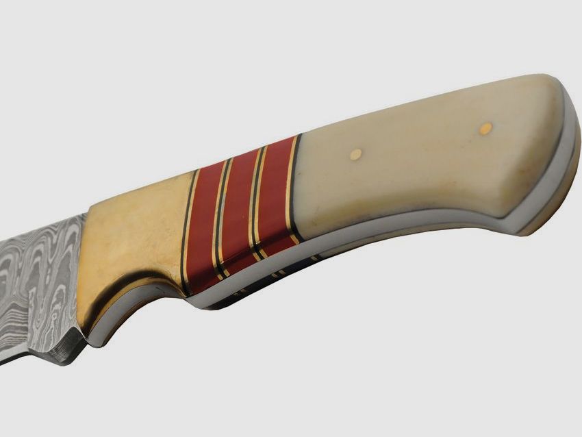 Admiral Damast Messer, Knochen Rot | 97091