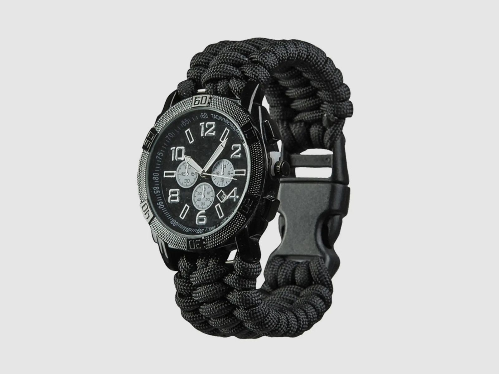 Mil-Tec Mil-Tec Reloj de Pulsera Reloj Militar Paracord - L