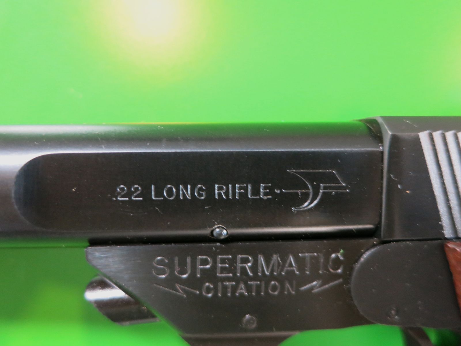 High Standard Supermatic Military Mod. 106 Pistole .22lr -Sammlerwaffe-     #5-