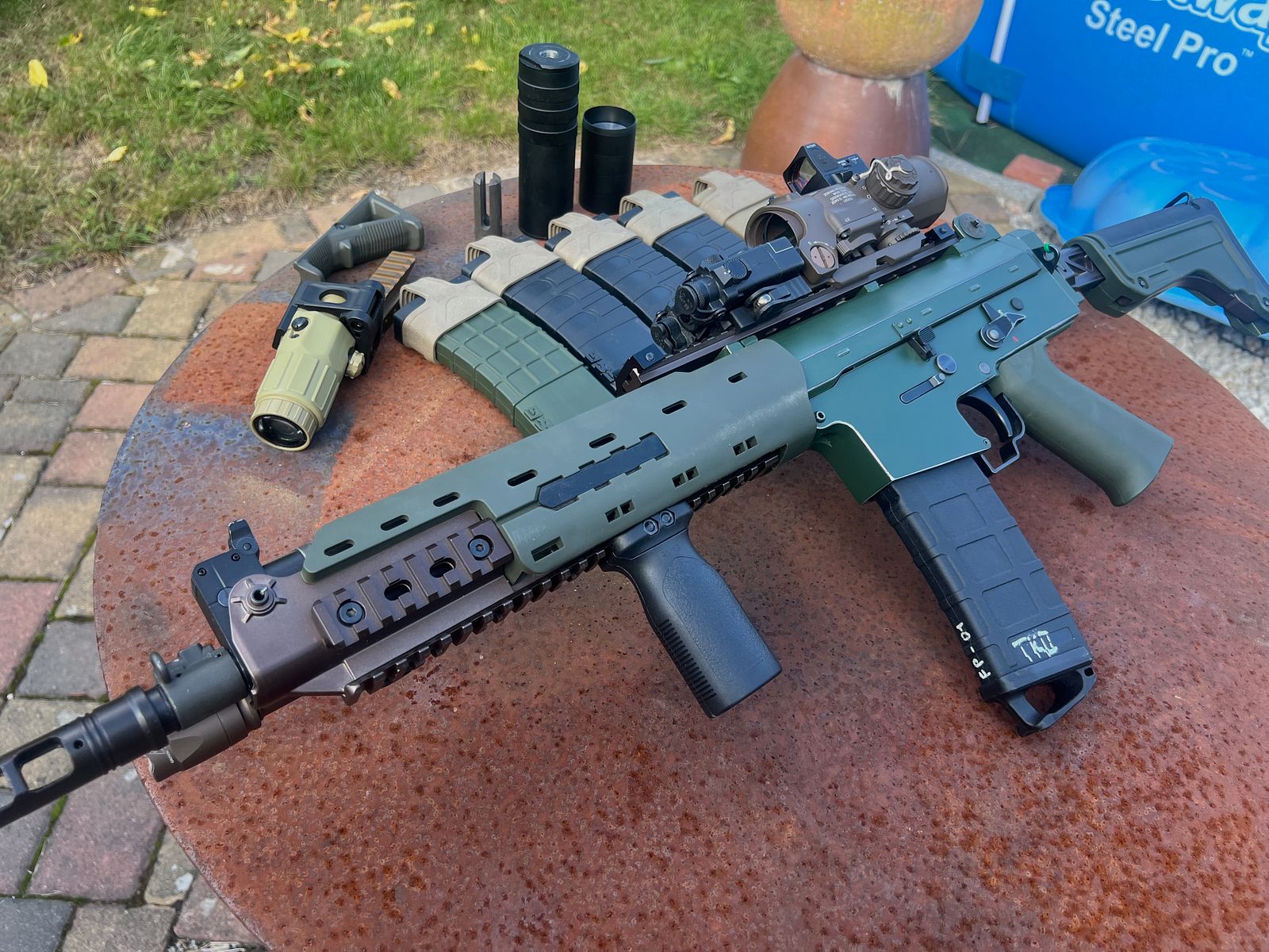 Rarity G&G GK5C (AK5C) with accessories