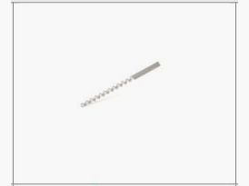 Erzinger Bürsten porte-tige / jag de nettoyage Standard aluminium cal. .22lr / 5.6 Ø4mm 1/8 x 40 BSW filetage intérieur
