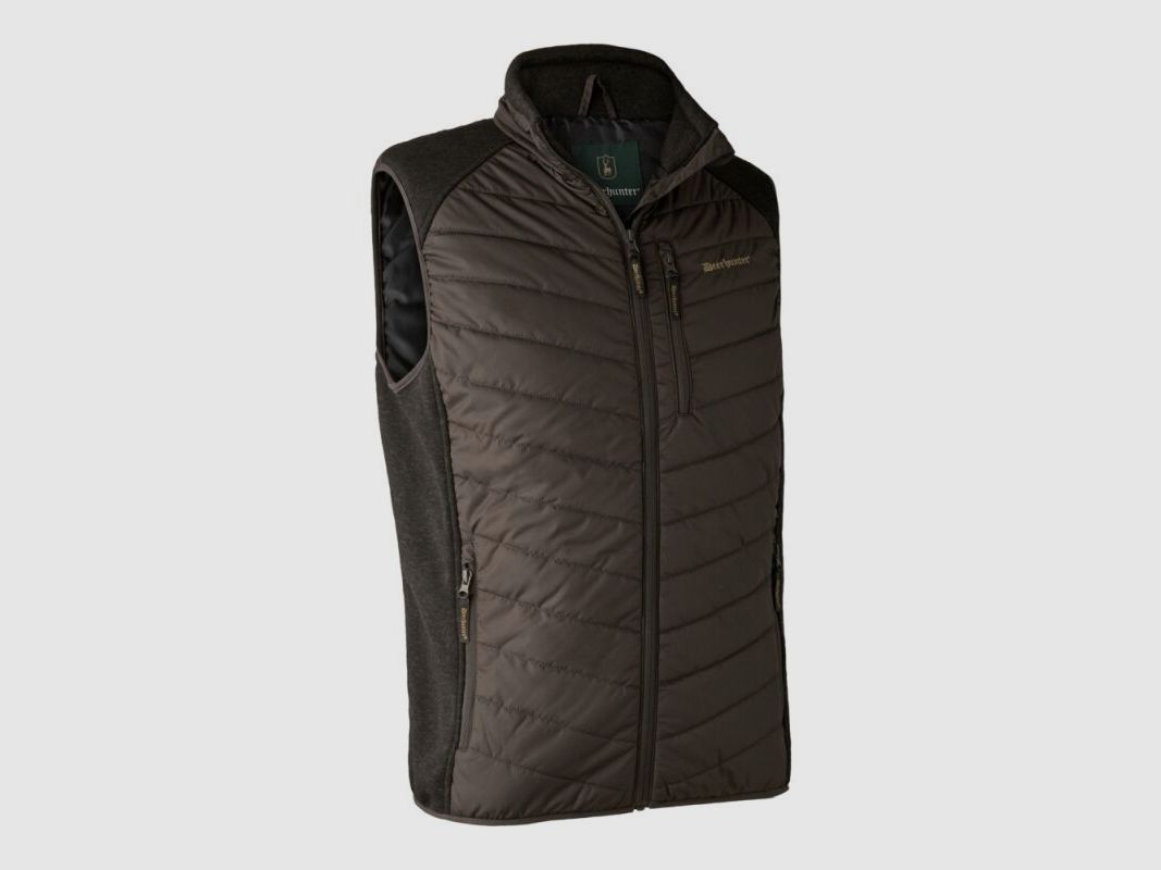 Deerhunter Herren Weste Moor Wattiert mit Strick