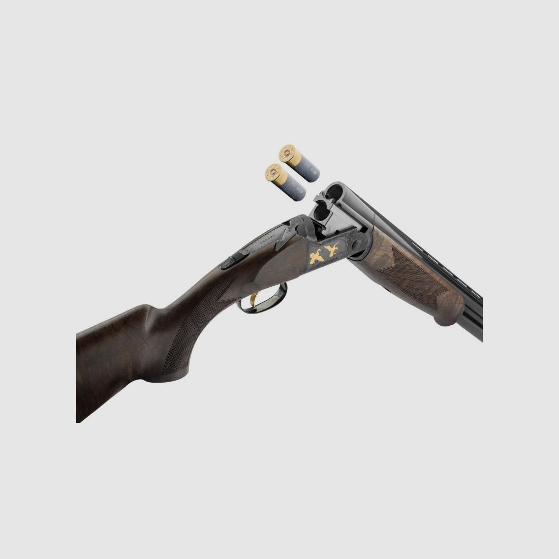 Fusil Fair superposé - Classic Acier - Extracteur - Bascule noire Cal. 20.crosse Anglaise, image 2 sur 4