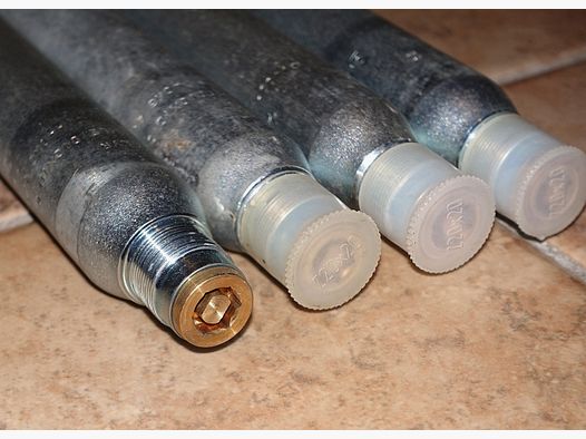 Cartouches CO2 Steyr non utilisées / provenant du stock / par exemple pour Steyr LG88/LG91