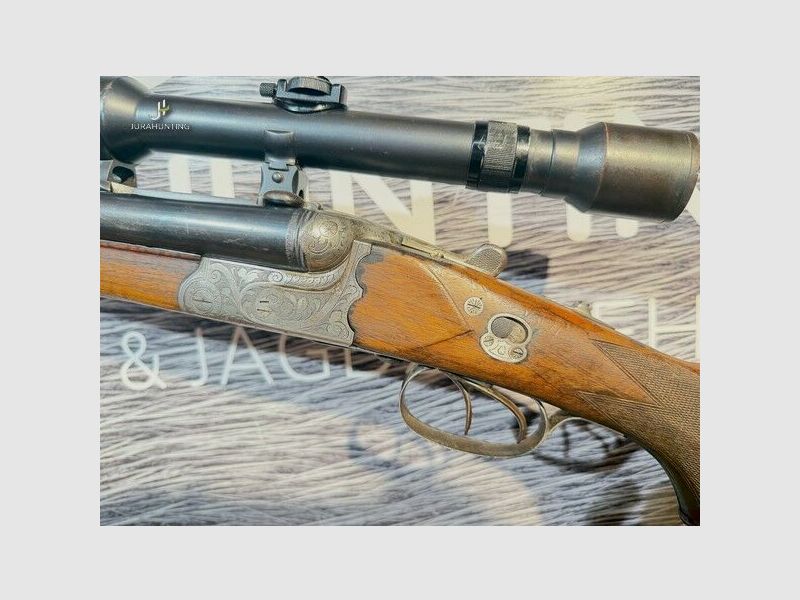 Krieghoff Drilling, Zeis Jagd 4 SEM; 8x57IR 16/70