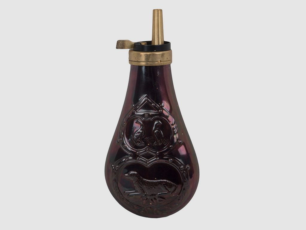 Pulverflasche Pedersoli Remington Pattern Copper Kupfer Kaliber .36
