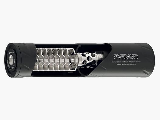 Svemko Silenziatore Magnum Quick Mount incluso adattatore