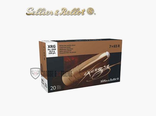 20 Patronen S&B Kal. 7×65R 158gr XRG