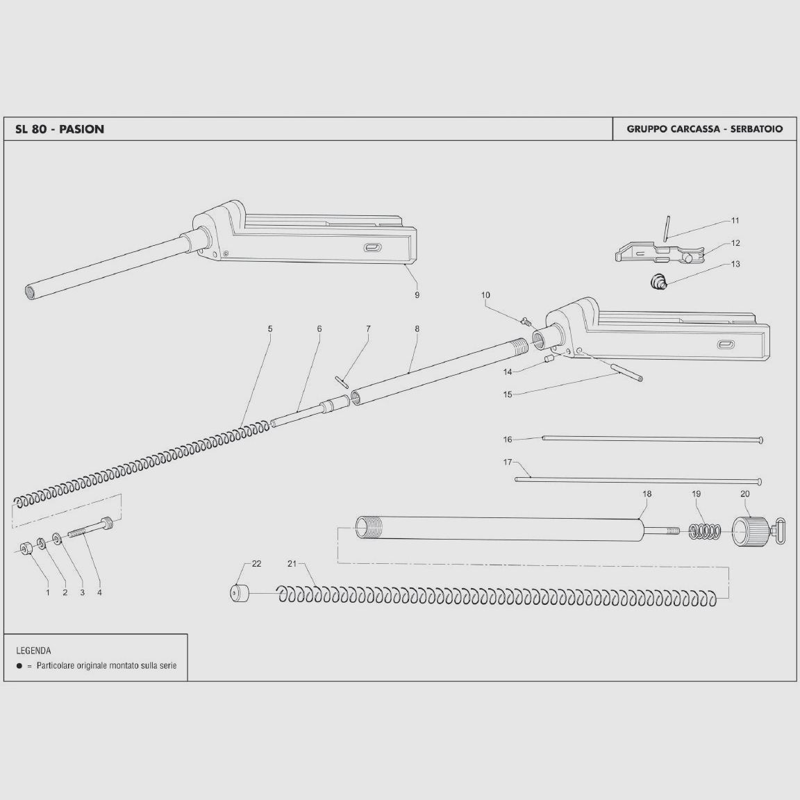 ESPLOSO BENELLI 121, immagine 1 di 3