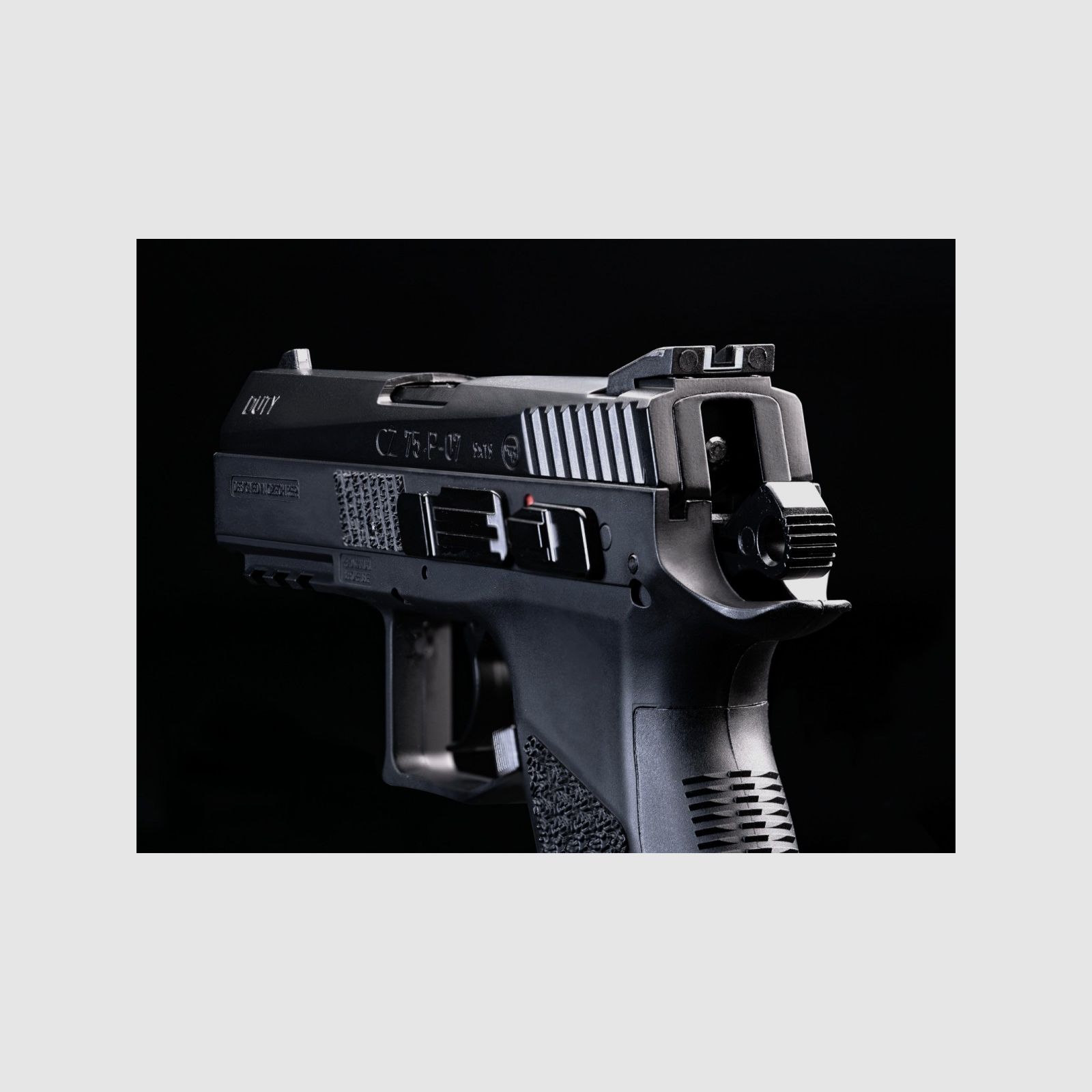 CZ 75 P-07 Duty Pistole Stahlkugel, Bild 7 von 11