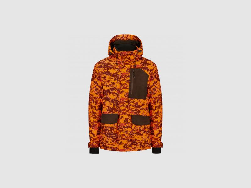 il Lago Prestige Drive Hunt Jacket Himal Men (Orange Camouflage) | 2XL