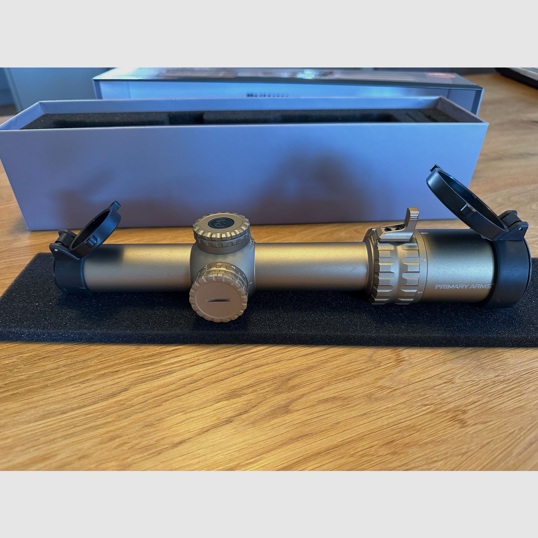 Primary Arms SLx 1-6x24 SFP Gen IV NOVA FDE