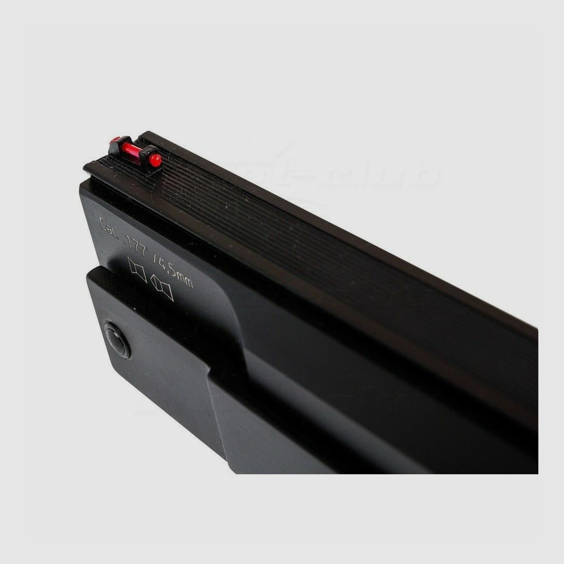 Weihrauch HW 45 pistola de aire comprimido en set II 4,5 mm - ennegrecida