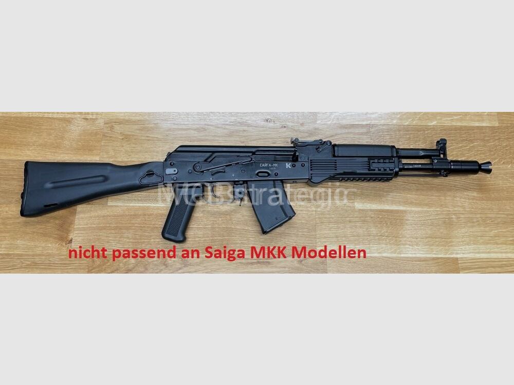 Gewindeadapter M24x1,5 RH auf M14x1 LH passend für AK74 oder Saiga Gewindeadapter M24x1,5 rechts auf M14x1 links gefertigt aus 42CrMo4 und nitriert auch ggf. passend für Arsenal Saiga MK AK74 AK74M AK100 Serie