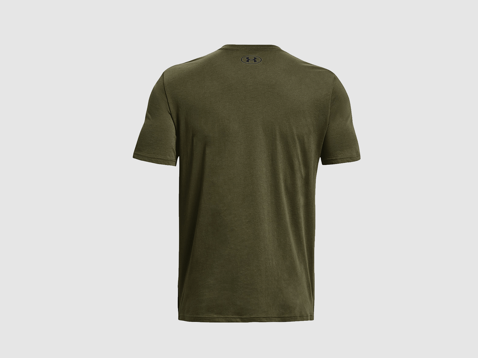 UNDER ARMOUR – HOMME – UA SPORTSTYLE LC SS Marine OD Green / Black – 390, image 2 sur 2
