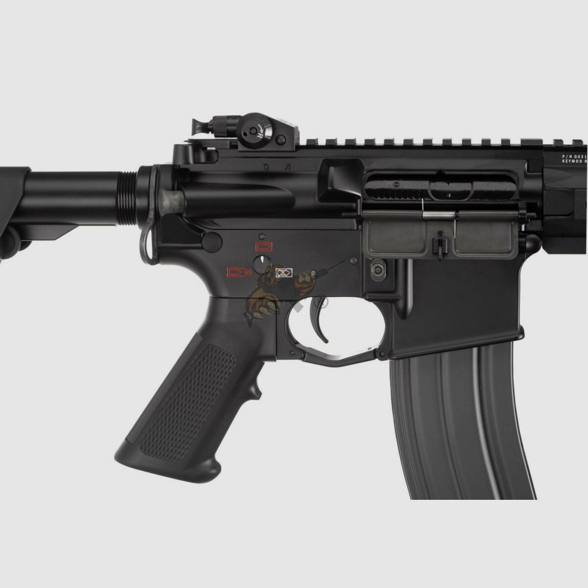 G&G GC16 MPW 9" with ETU in black Airsoft S-AEG free from 18