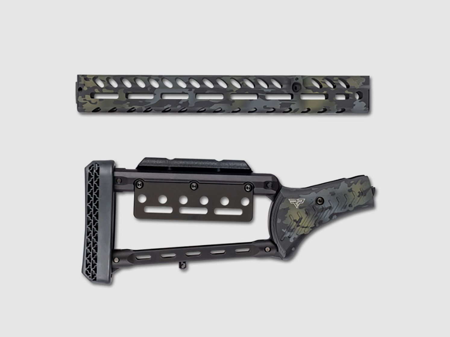 RANGER POINT Marlin 1895 1894 336AAS Lever End Cap / Pistol Grip Stock Set (Blk Multicam)