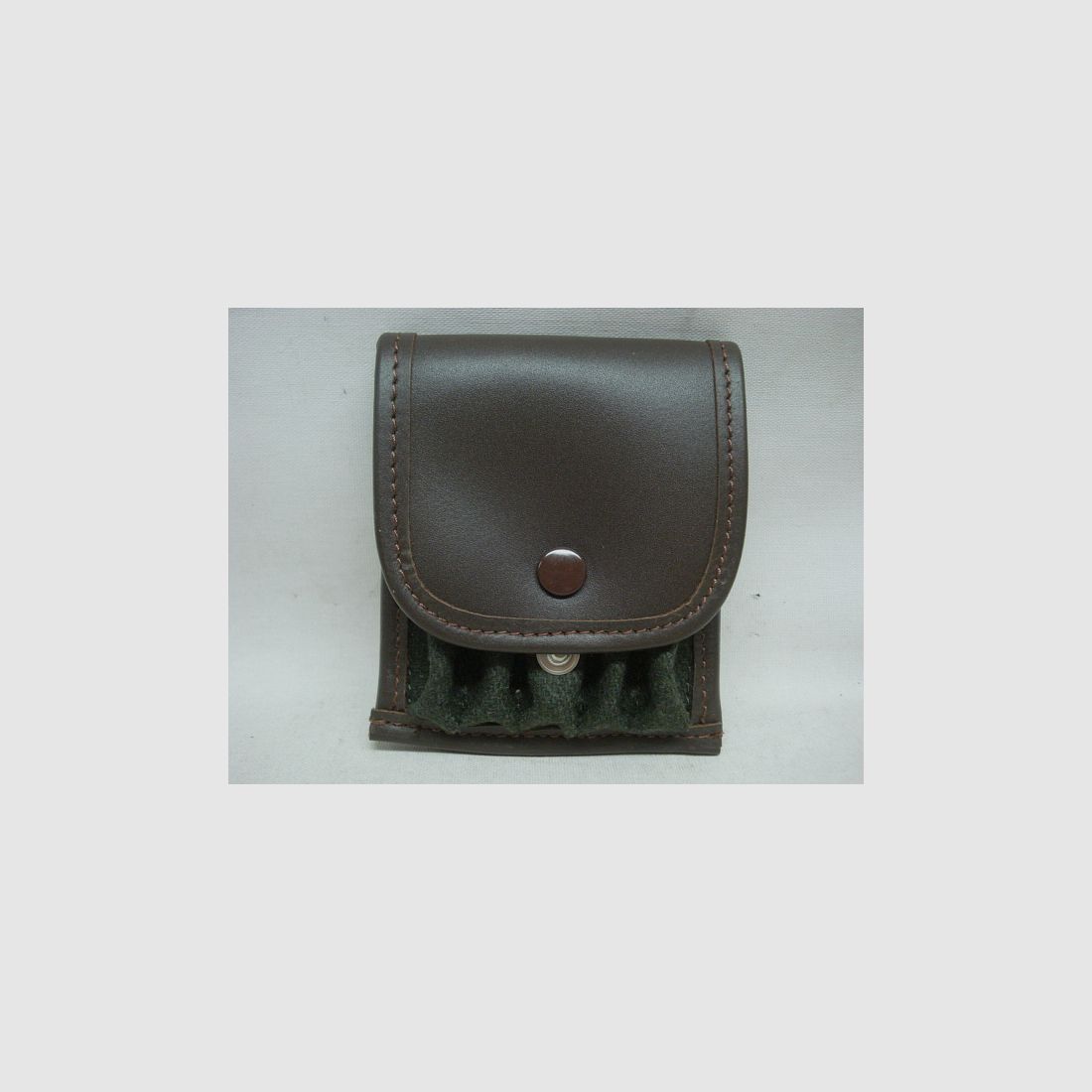 Cuir pleine fleur 5 balles - avec support en loden