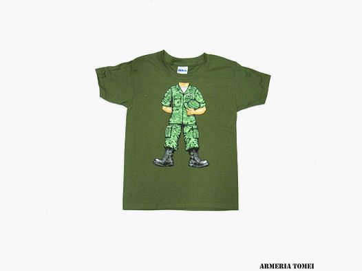 T-SHIRT – KINDERSOLDAT – GRÜN