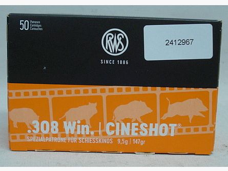 .308Win CINESHOT - 9,0g/147gr (a50)