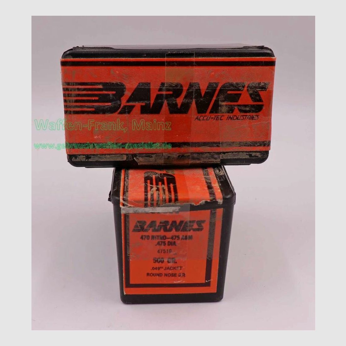 Barnes Bullets Büchsengeschosse, Anbruch .470Nitro - 475 A&M