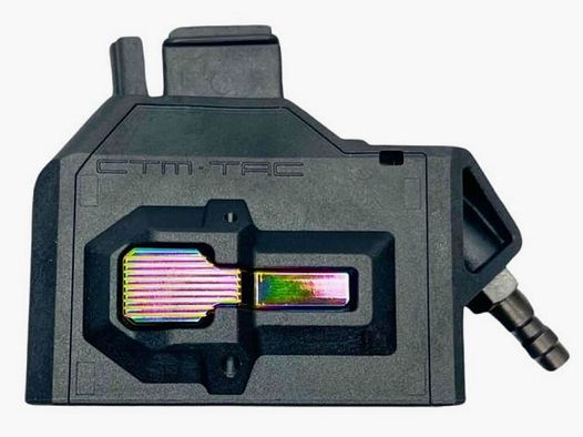 CTM Tac Magazine Adapter CTM M4 AEG to HPA Hi-Capa – Black/Rainbow