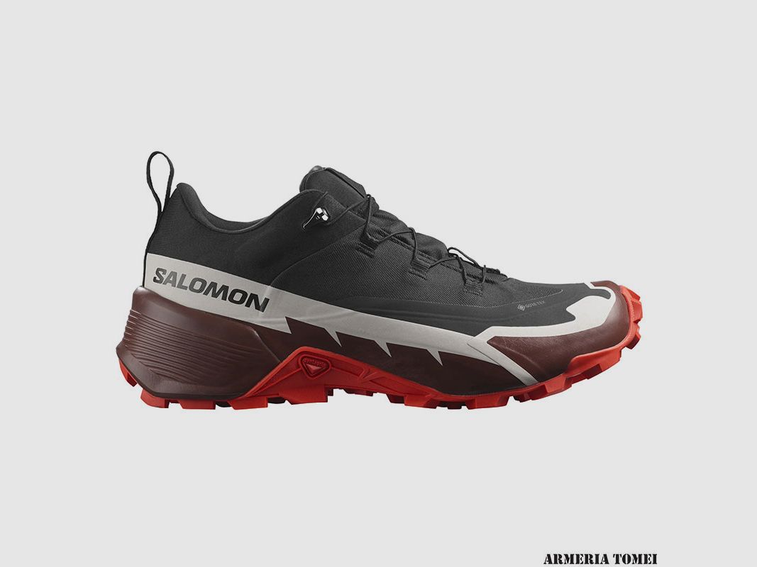 SALOMON – HERREN – CROSS HIKE 2 GTX Schwarz / Bitter Schokolade / Feuriges Rot, Bild 1 von 7