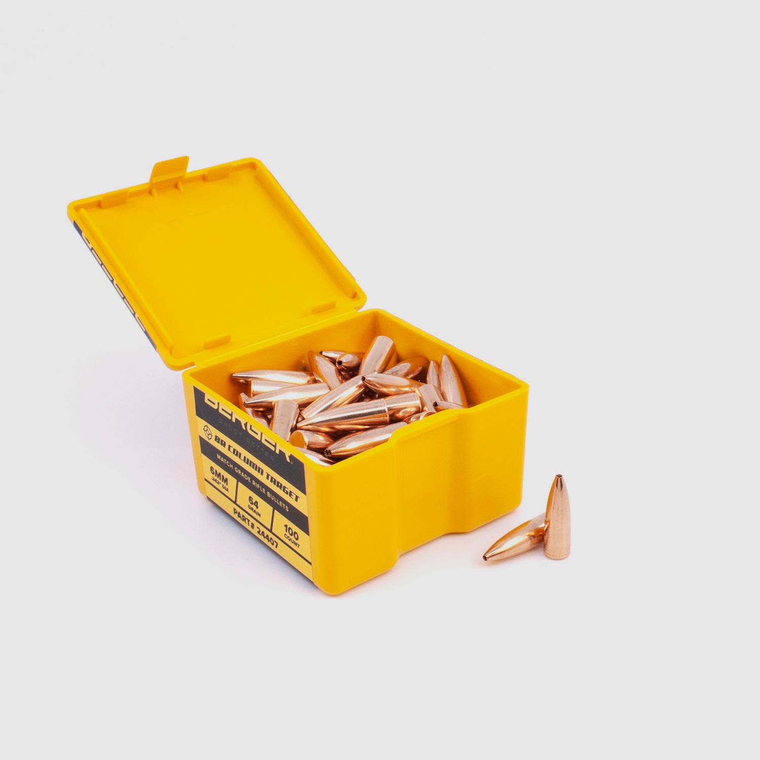 Berger Geschoss 6mm/.243 BR Column Target 64,2GR 1000 Stück