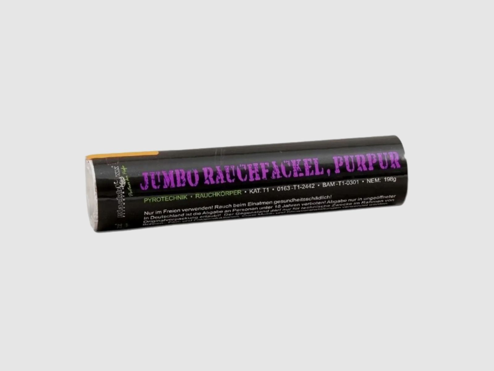 Jumbo torche fumigène pourpre 100s.
