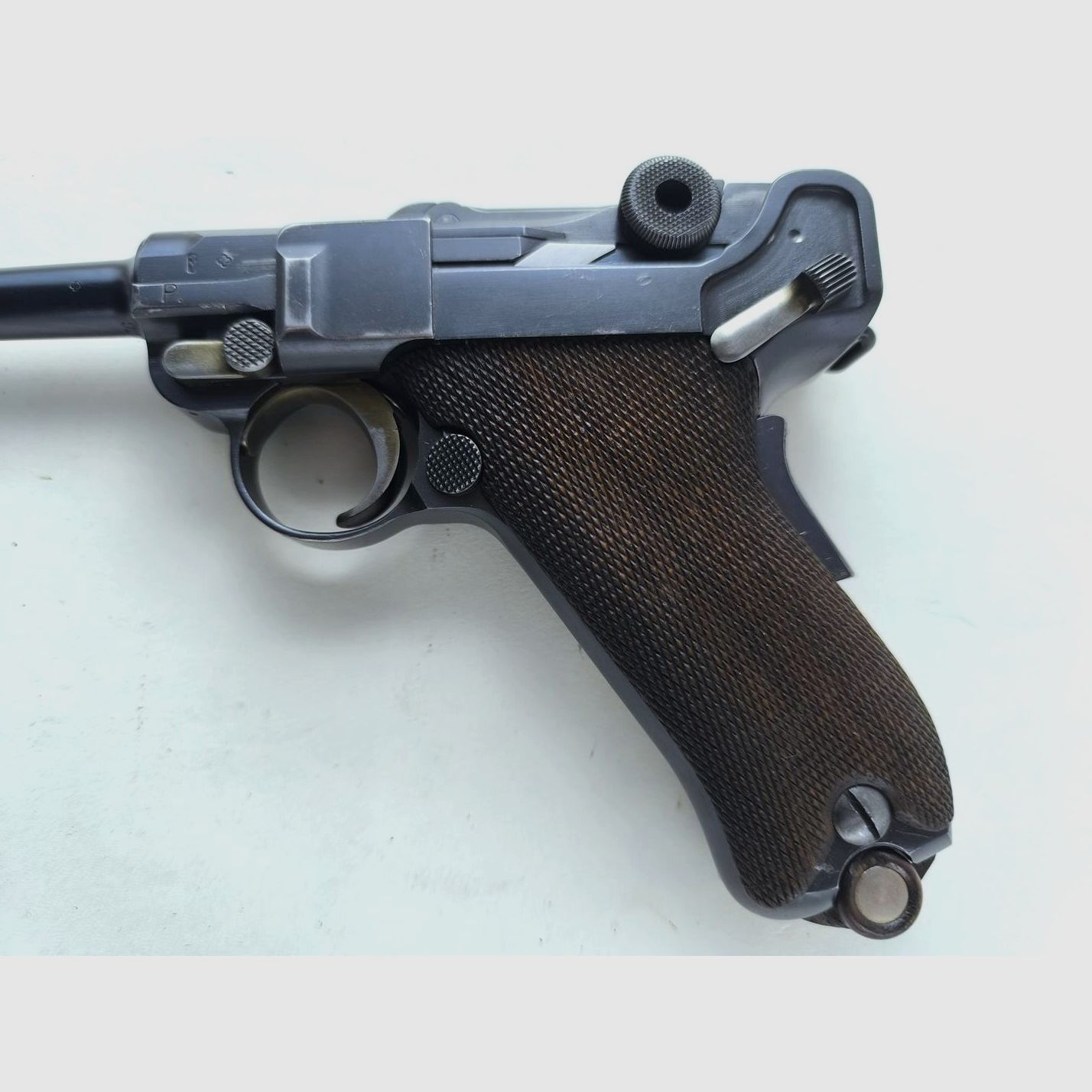 Mauser P08 1906 Pistole Kal. 7,65 mmP – Schweizer, Bild 3 von 11