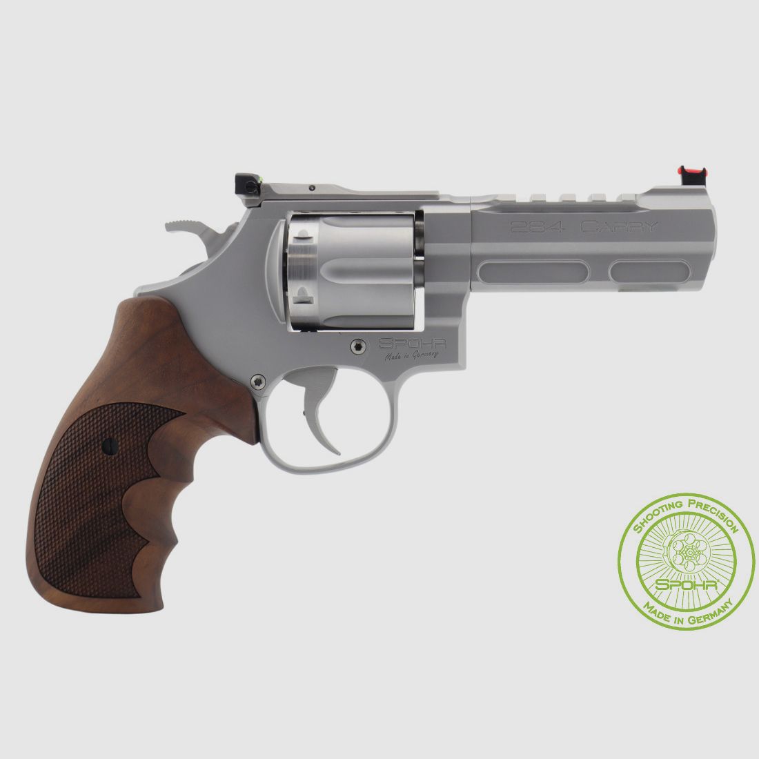  Spohr 284 Carry Stainless 4 Zoll Revolver mit Wechseltrommel