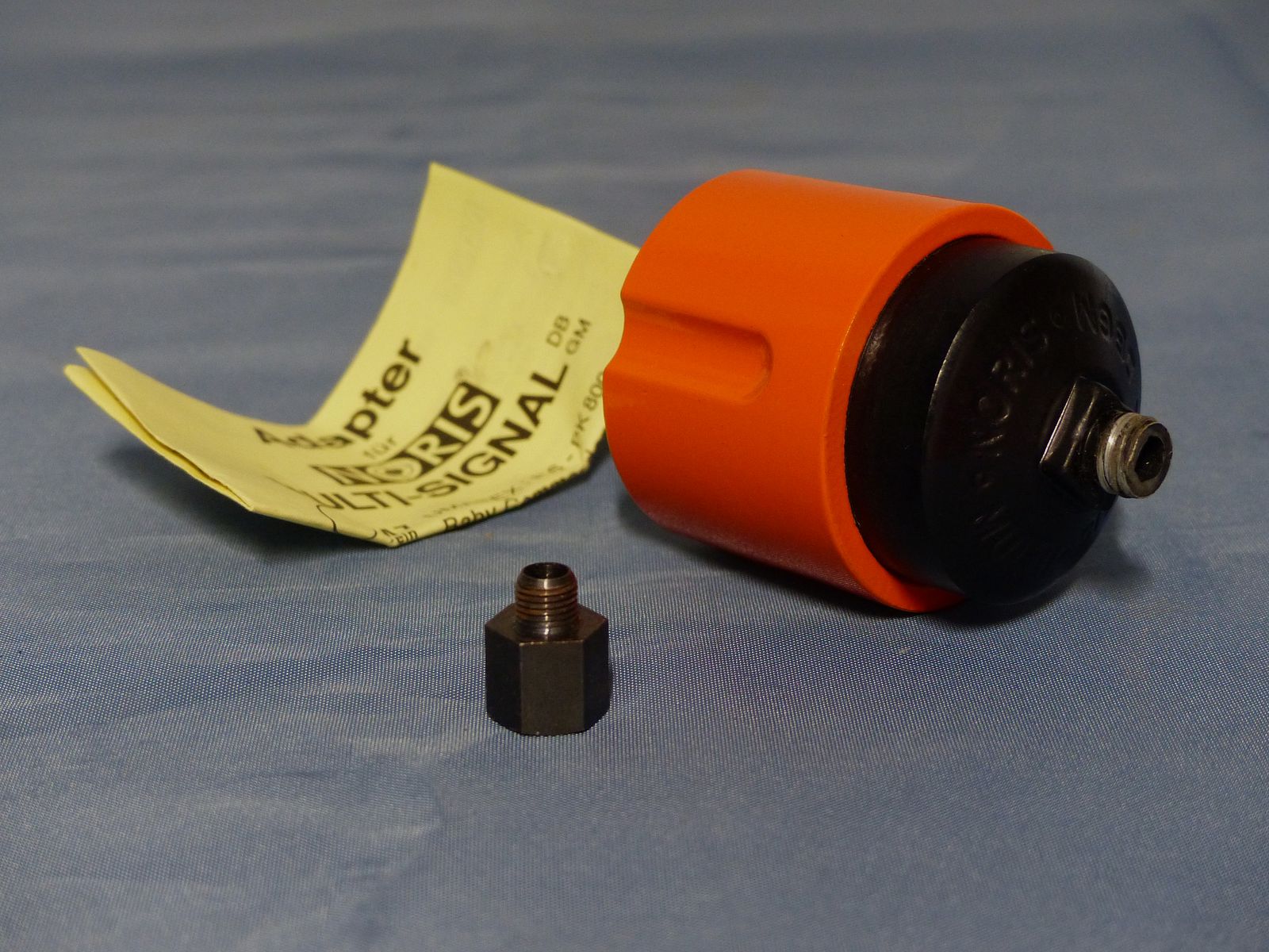 Blank gas revolver pistol adapter Noris multi-signal DBGM OVP vintage