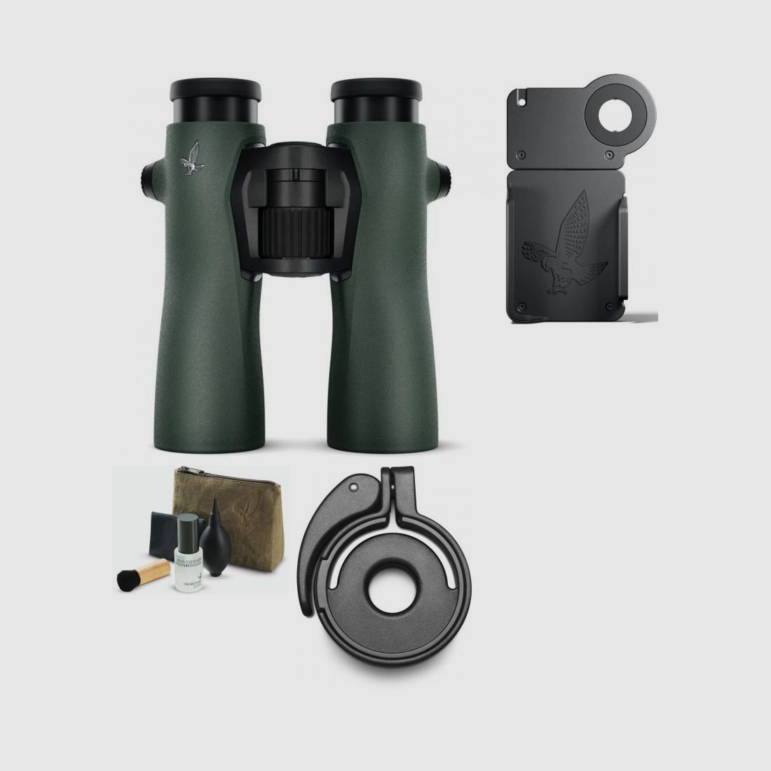 SWAROVSKI OPTIK Swarovski NL PURE 10x32 Grün Expertenpaket Safari