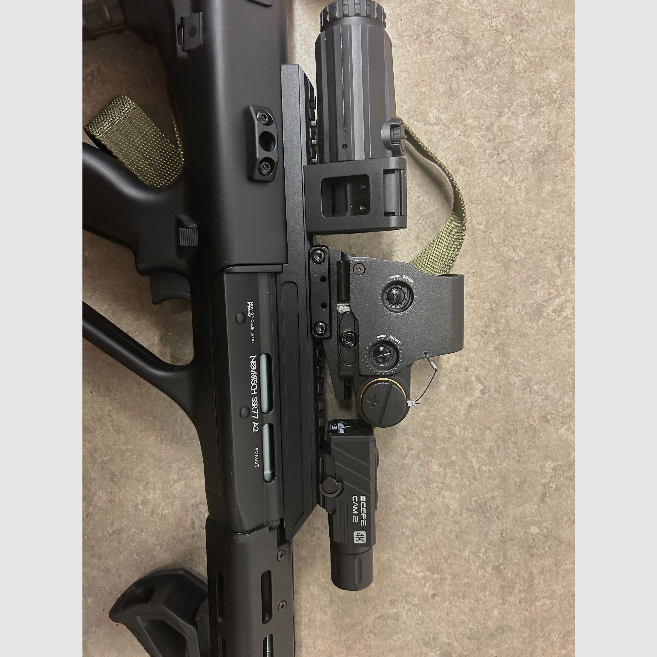 Novritsch AUG SSR77 A2 - Airsoft AEG Komplett Set