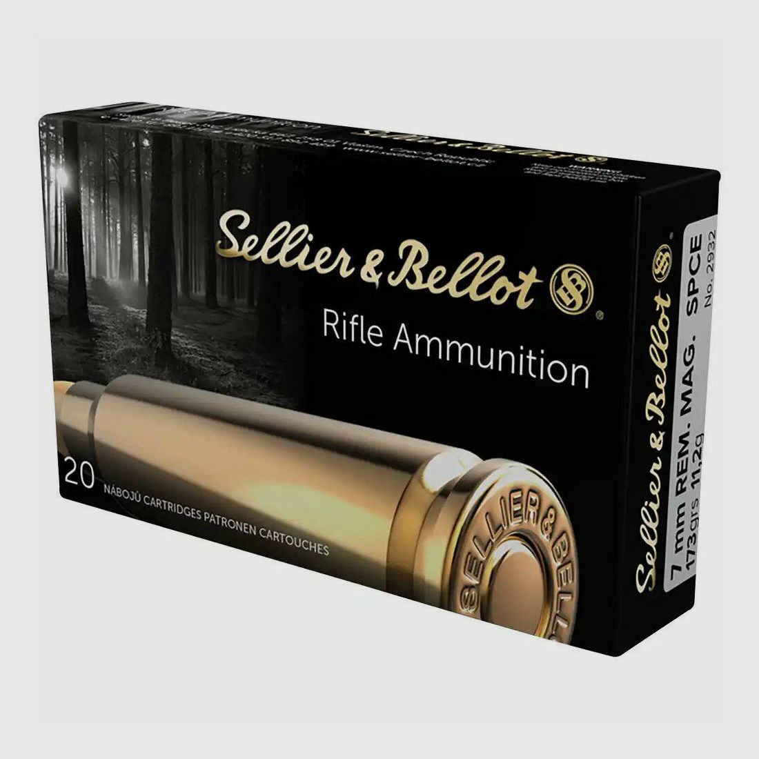 Sellier & Bellot 7mm RemMag SPCE 173grs / 11,2g