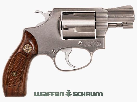Smith & Wesson 60 , Holzgriffschalen, .38Special