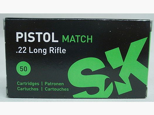 SK .22lr Pistol Match - (a50)