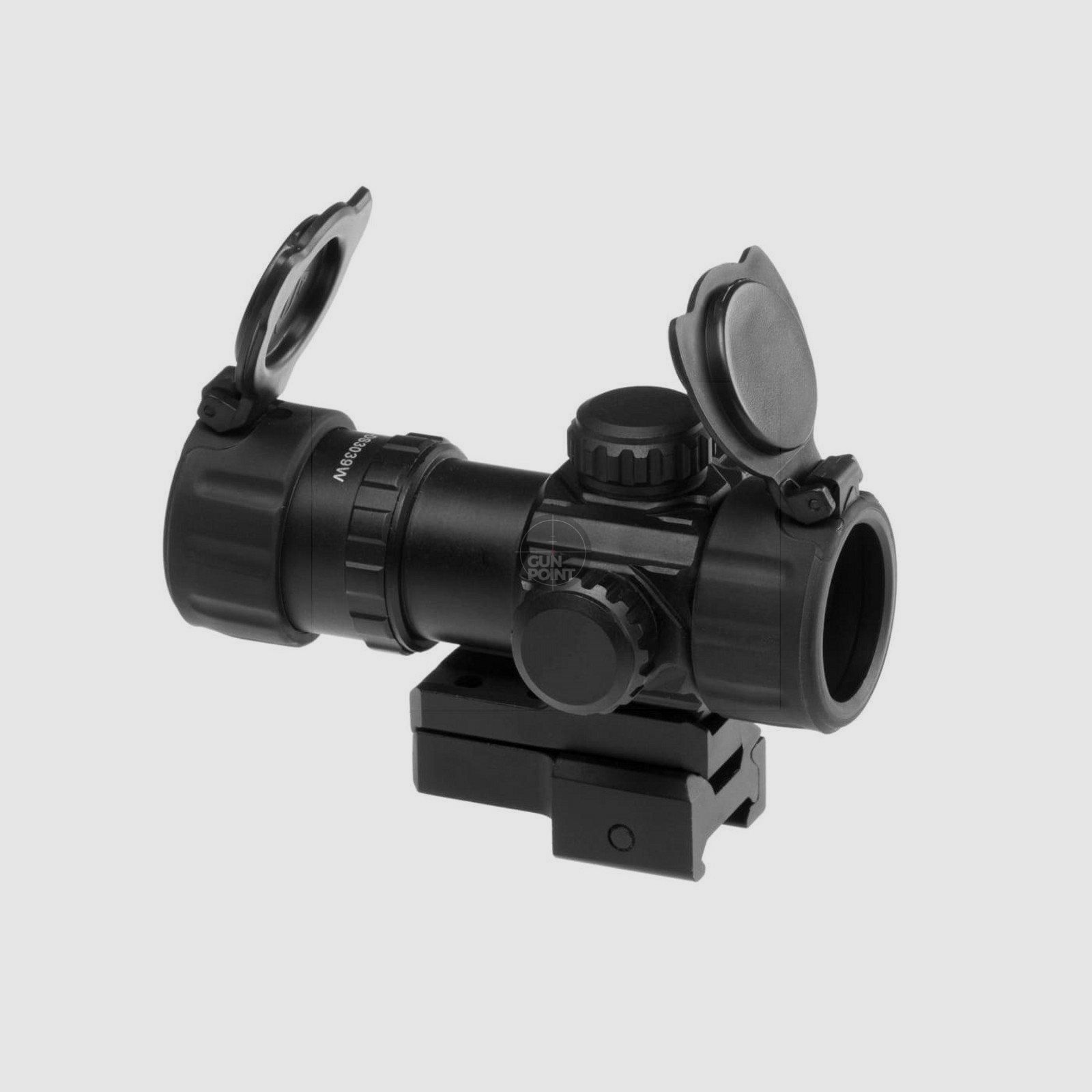 Leapers 3,9 pollici 1x26 mirino tattico a punto TS-Nero