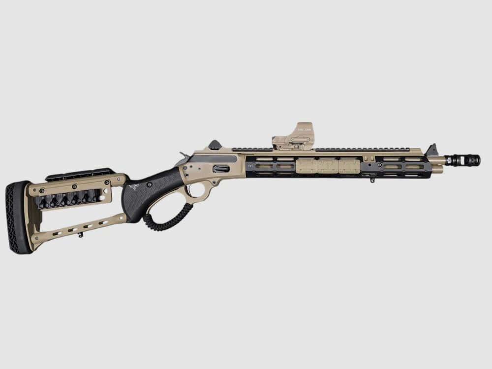 MARLIN Trapper Series Model 1894™ Onderhevelrepeteergeweer 44RemMag BY HAUCK Wapenbouw Volledige conversie inclusief Holosun