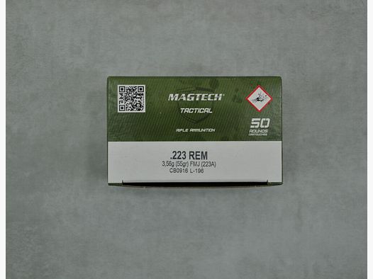 Magtech FMJ .223 Rem. 55gr *1000 pièces*