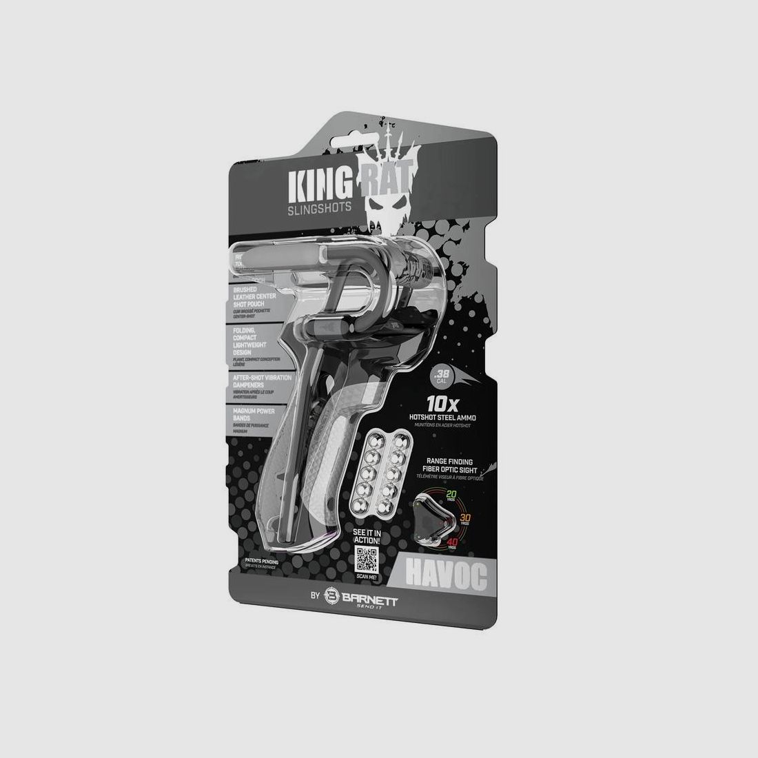 Fionda Barnett HAVOC - Potenza e Precisione - Struttura Robusta - Per Tiro di Precisione all'Aperto, immagine 1 di 5