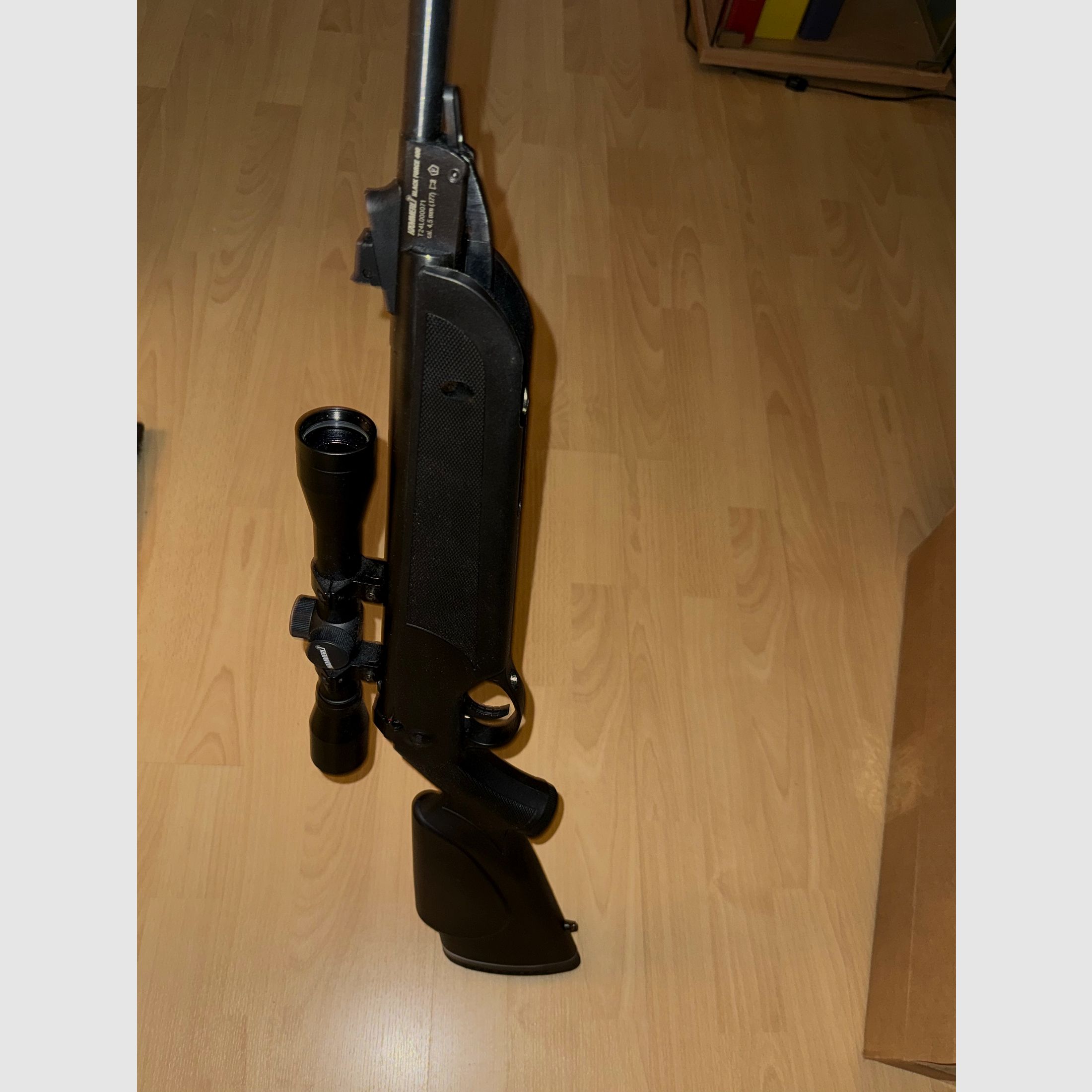 Magnum Schrecksch. Cal. 9mm P.A.K. titan + Hämmerli Black Force 400 Combo carabine à air