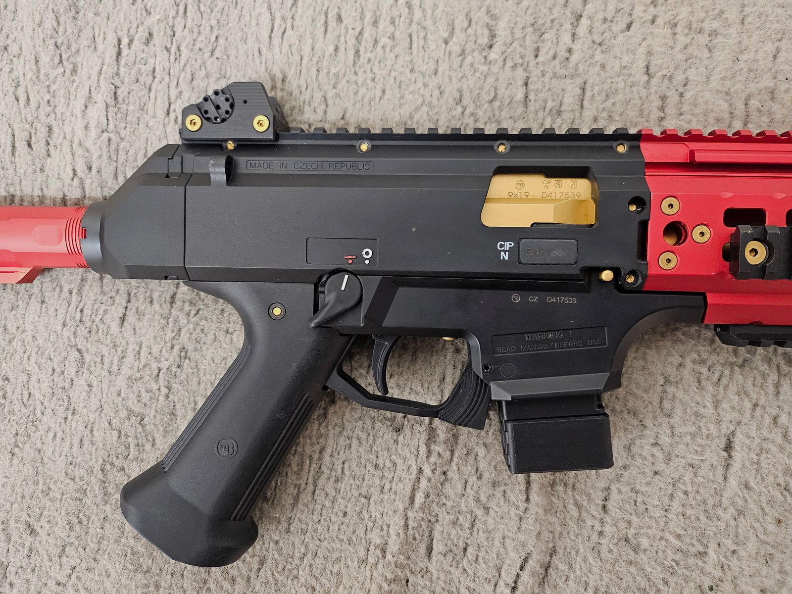 CZ Scorpion Evo3 S1 SL-Büchse rot oder schwarz