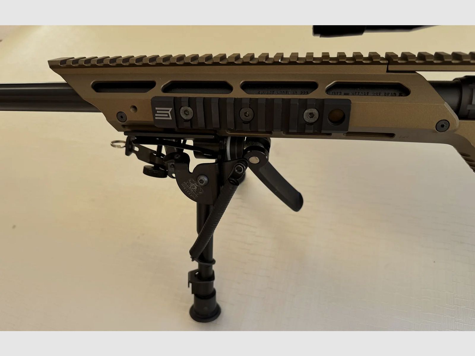 Savage 10/110 BA Stealth Evolution Calibre .223 Remington – Carabine de précision haut de gamme pour le tir à longue distance