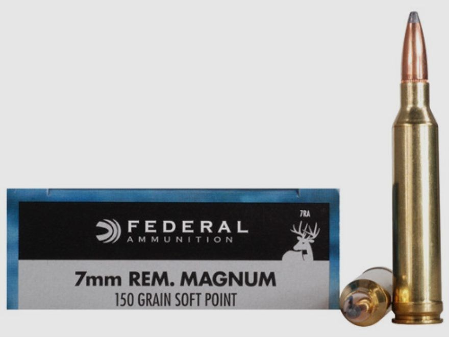 Kal. 7 Rem Magnum Federal Soft Point 150 Grain Packung 20 Stk., Bild 1 von 42